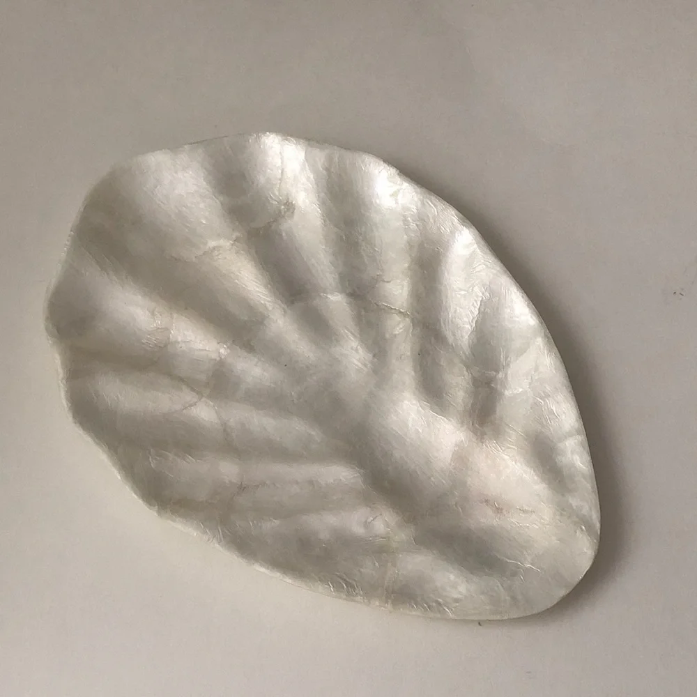 NEW Capiz shell jewelry or soap dish